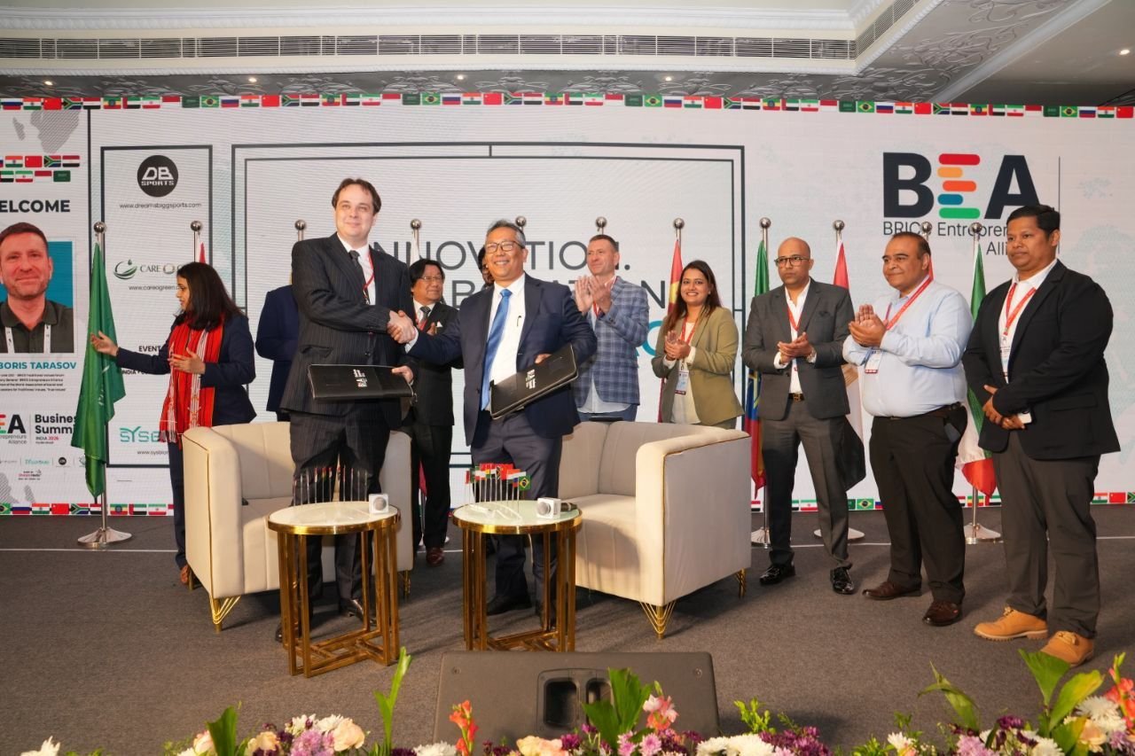 Cerimônia de assinatura BEA BRICS